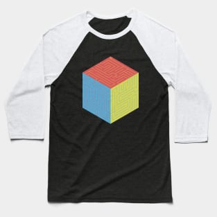 Puzzle Cubed Baseball T-Shirt